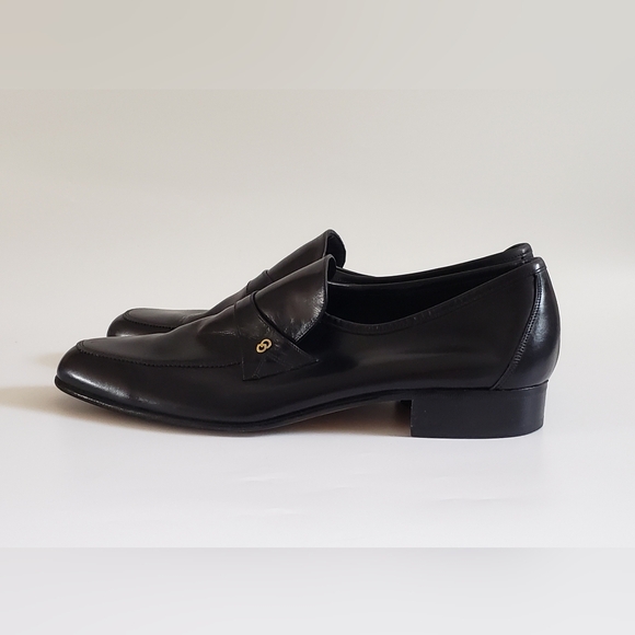 Dior Shoes - Christian Dior Messieur Women's Black Leather Shoes Size 8